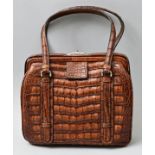 Handtasche Kroko/ handbag