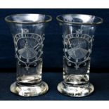 Paar Gläser/ set of two glasses