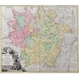 Landkarte, Lothringen / Map of Lorraine