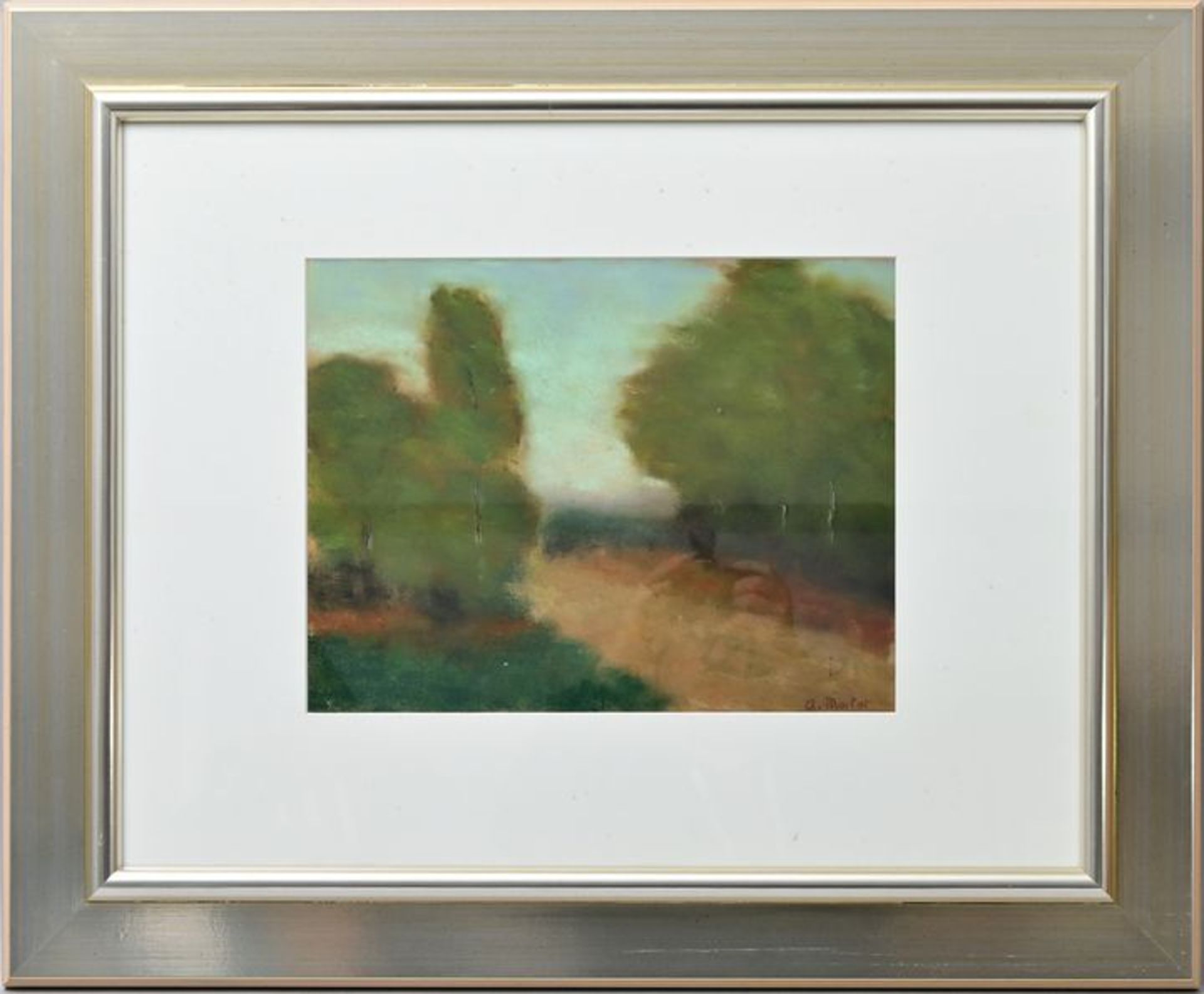 Morlot: Pastell/ pastel painting - Image 2 of 5