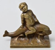 Pöppelmann: Putto/ bronze