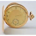 Goldene Herrentaschenuhr/ pocket watch