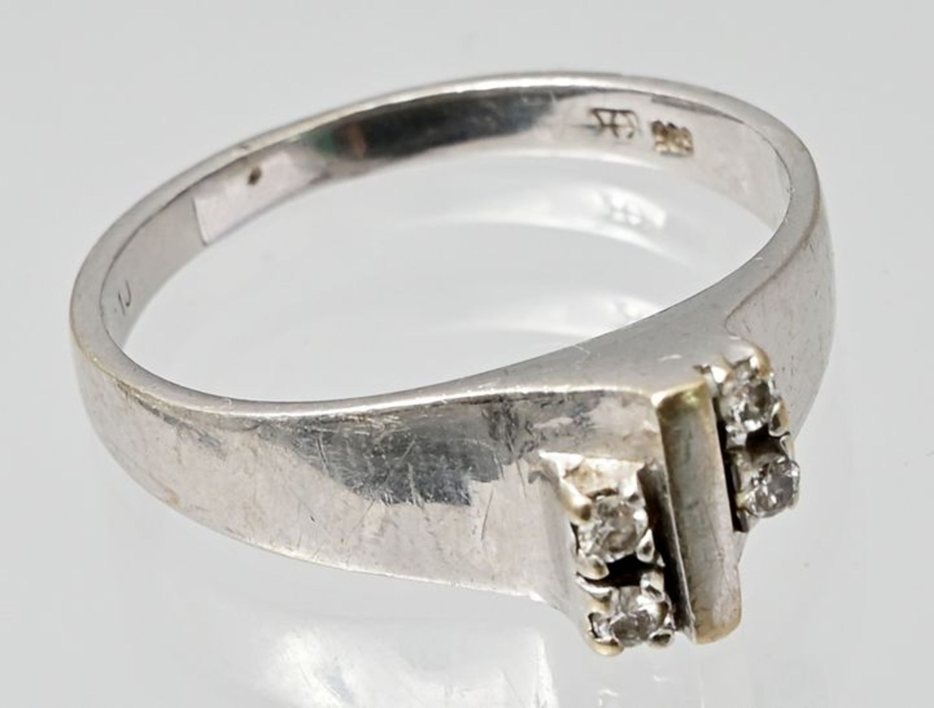 Ring Weißgold/ Diamanten/ ring