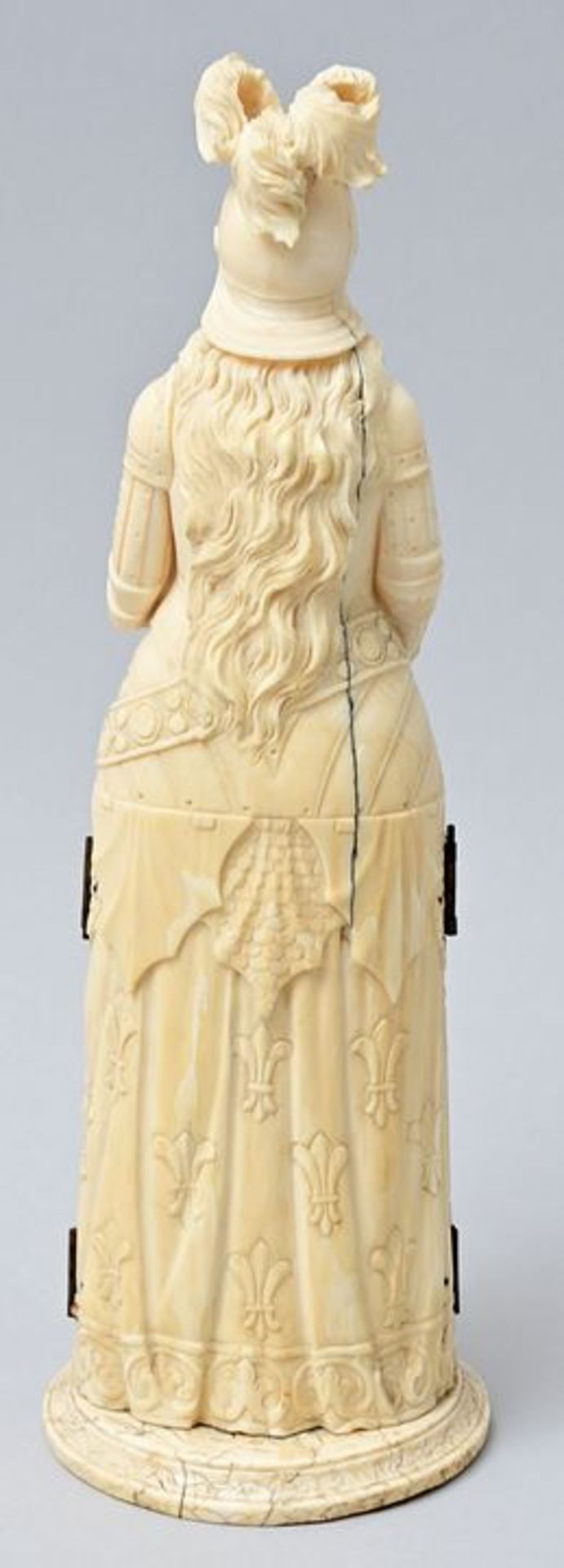 Figur Elfenbein klappbar/ ivory triptych - Image 5 of 5