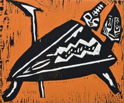 Klaus Süß: Farbholzschnitt/ woodcut