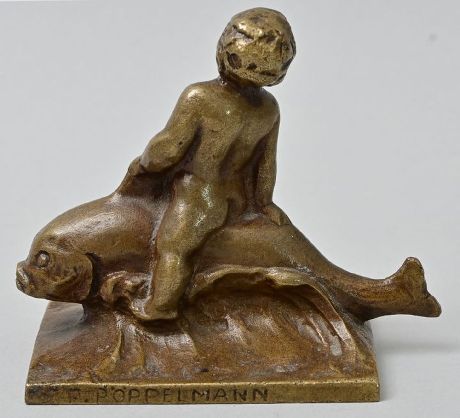 Pöppelmann: Putto/ bronze - Image 3 of 3