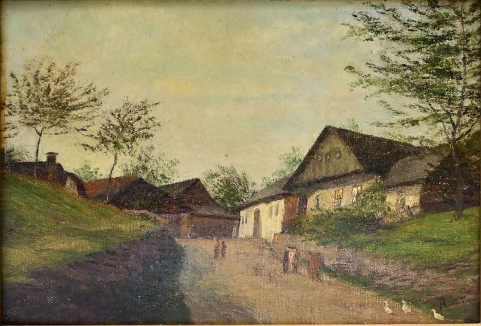Lier, Adolf, Dorfleben / Life in the village