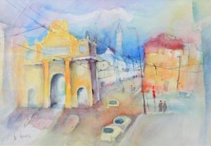 Aquarell: Innsbruck/ watercolour