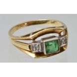Ring mit Smaragd/ emerald ring