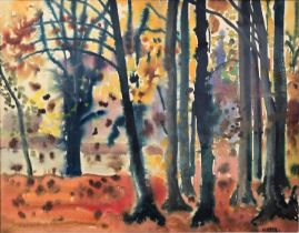 Hippold: Herbstwald/ autumn landscape