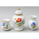 Teedose, Vasen Meissen/ tea box, vases