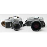 Zwei Minolta Kameras/ two cameras