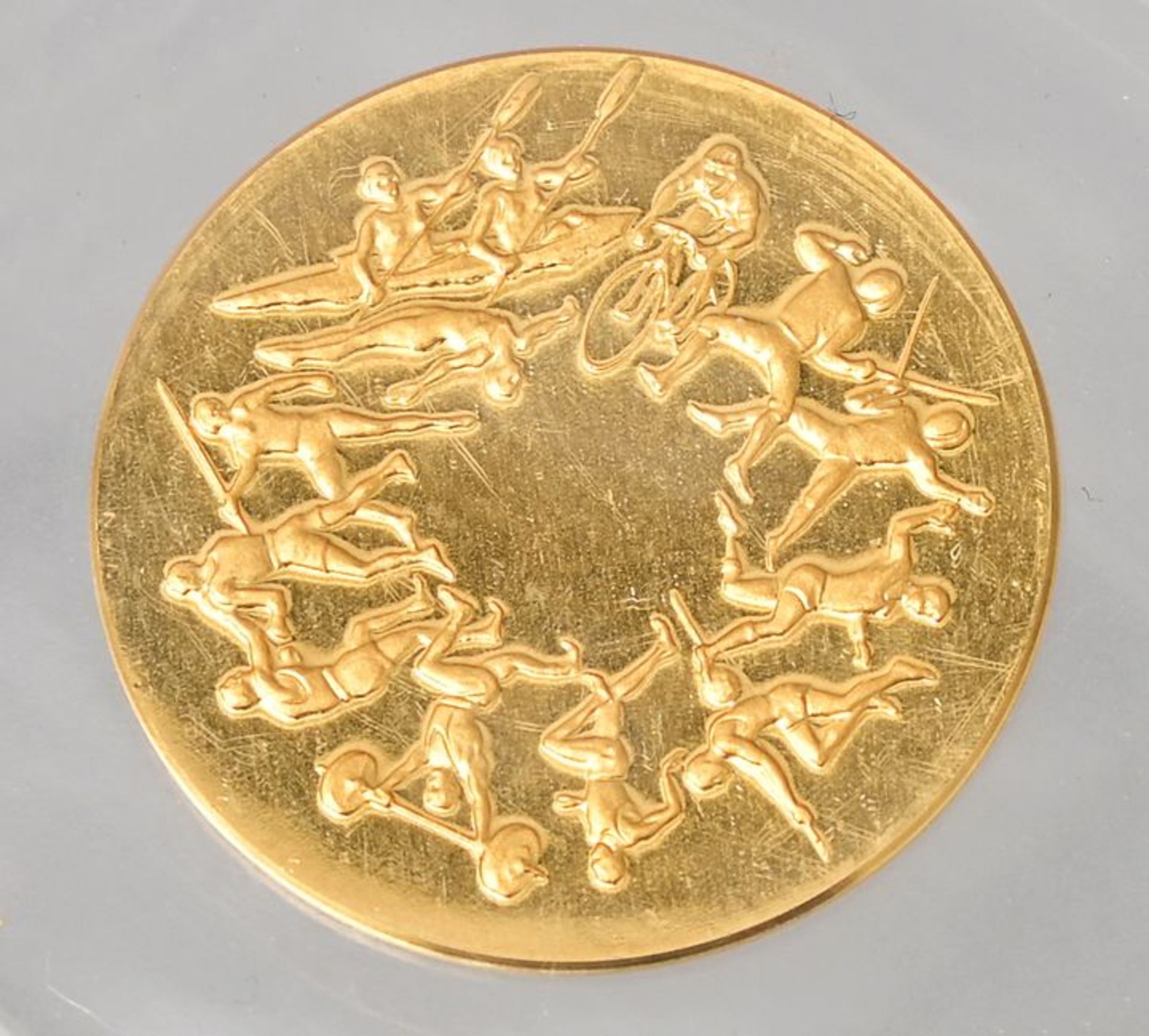 Goldmünze / gold coin - Bild 3 aus 3