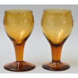 Kelchgläser/ glass goblets