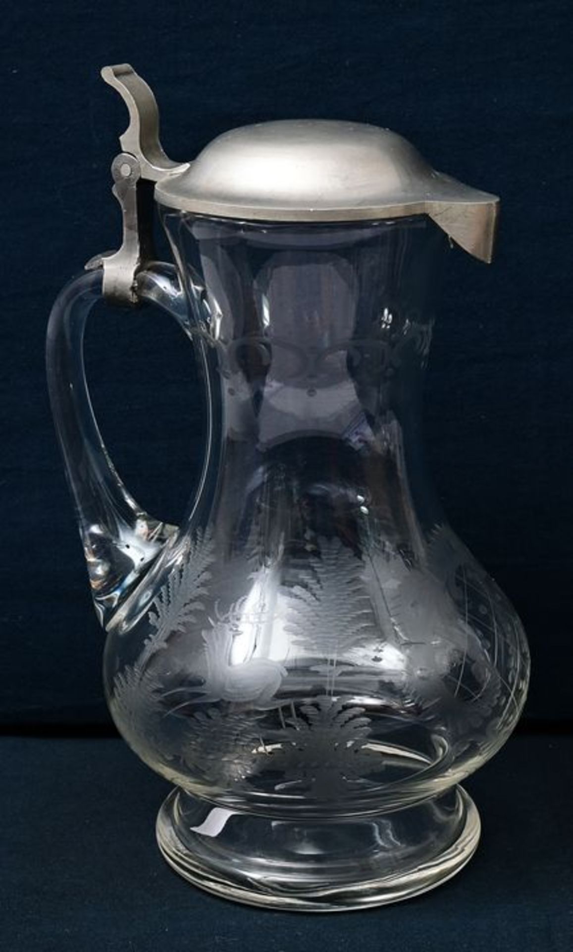 Glaskrug/ glass jug - Image 3 of 3