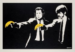λ Banksy (b.1974) Pulp Fiction