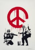 λ Banksy (b.1974) CND Soldiers (Signed)