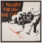 λ Banksy (b.1974) I Fought The Law