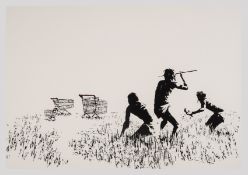 λ Banksy (b.1974) Trolleys