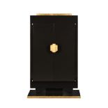 JEAN-CLAUDE CIANCIMINO, A BLACK LACQUER AND GILT CABINET