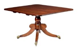 A MAHOGANY BREAKFAST TABLE IN GEORGE IV STYLE