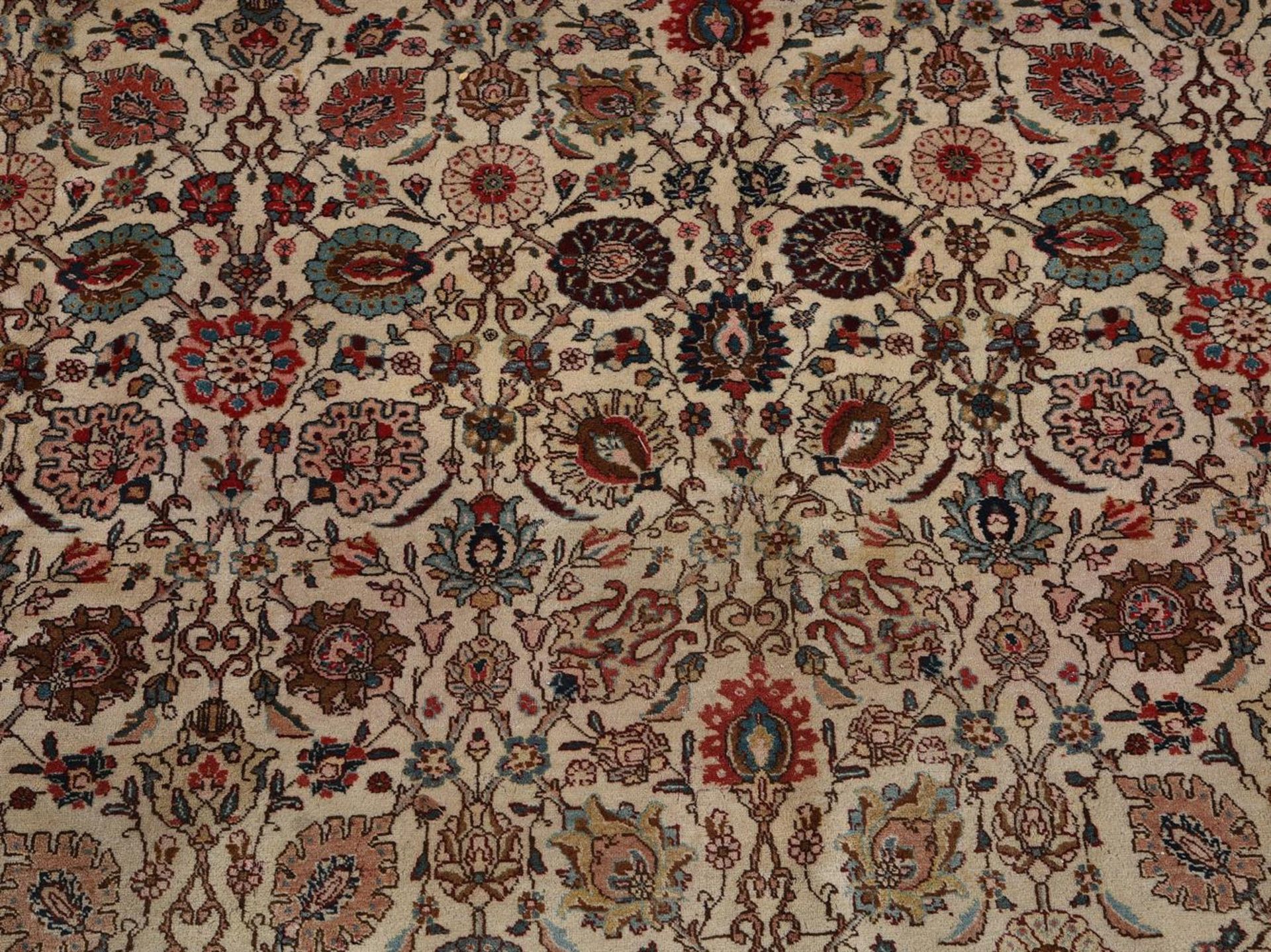 A PERSIAN TABRIZ 'SQUARE' CARPET - Image 2 of 2