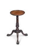 A MAHOGANY CANDLESTAND, IN GEORGE III STYLE