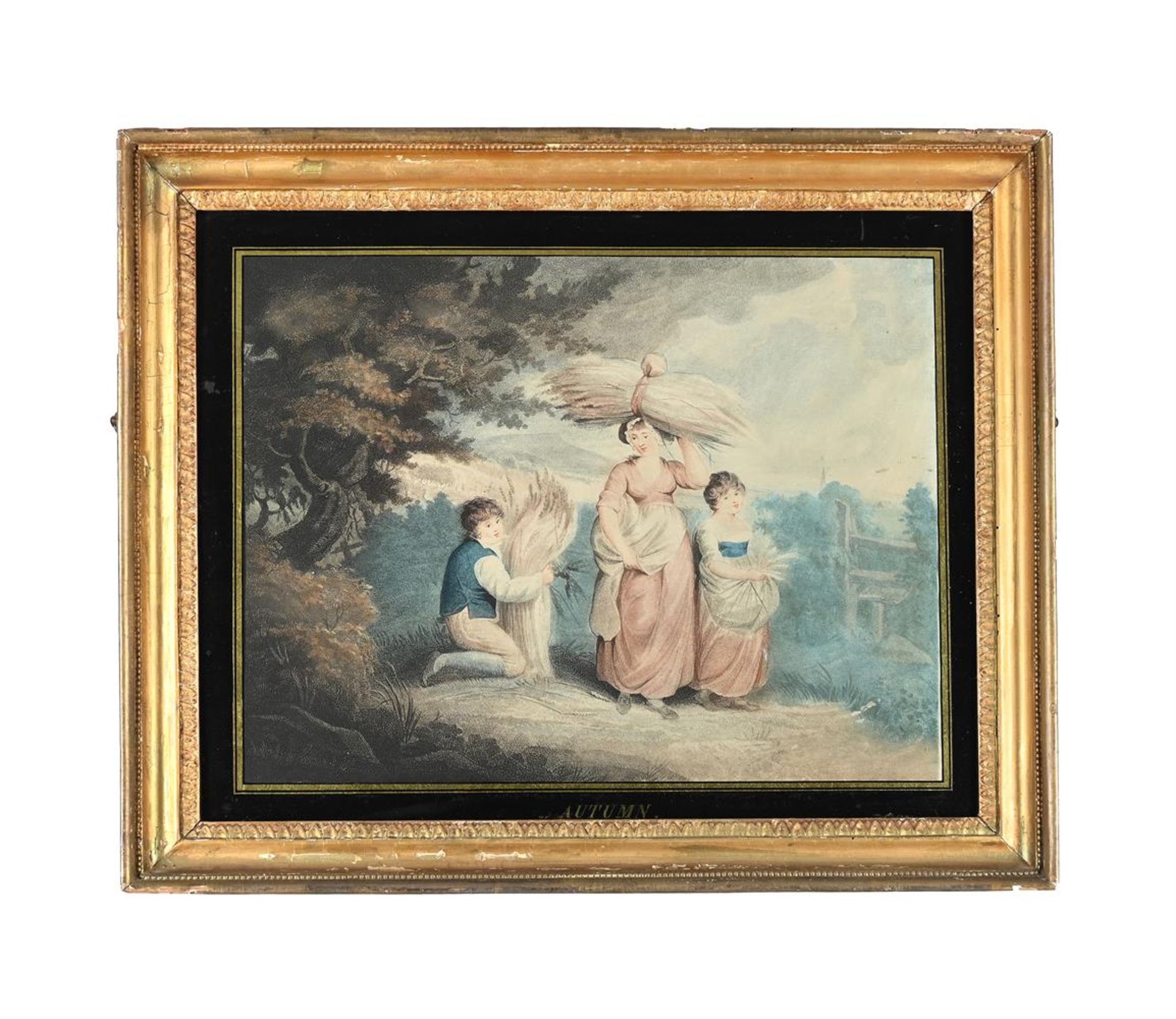 AFTER GEORGE MORLAND, A SET OF FOUR PRINTS DEPICTING THE SEASONS - Image 5 of 5