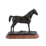 AFTER PIERRE-JULES MÊNE (FRENCH, 1810-1879) A BRONZE MODEL OF A HORSE
