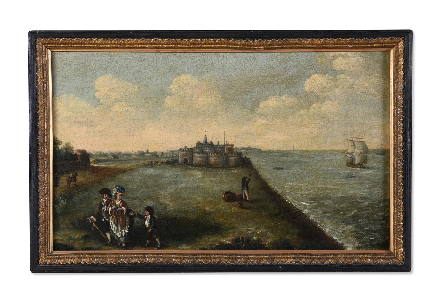ENGLISH SCHOOL (18TH CENTURY), A VIEW OF DEAL CASTLE