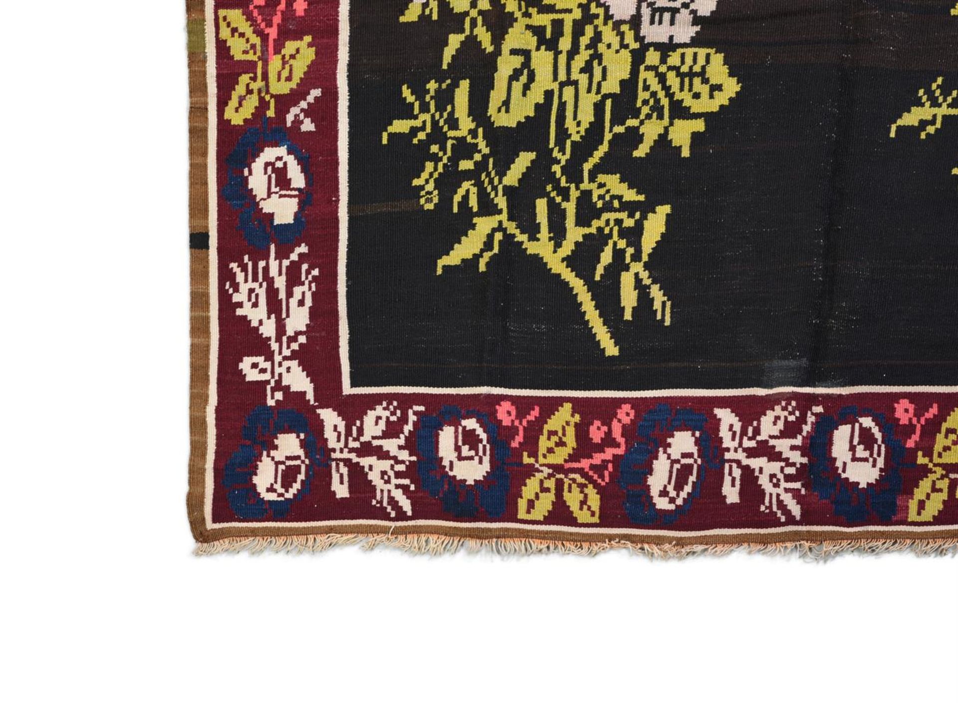 A BESSARABIAN KILIM, DATED 1939 - Image 2 of 2