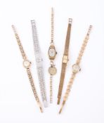 A COLLECTION OF LADY'S BRACELET WATCHES