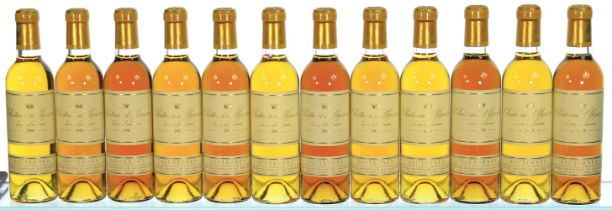 ß 1998 Chateau d'Yquem Premier Cru Superieur, Sauternes (Half Bottles) - In Bond