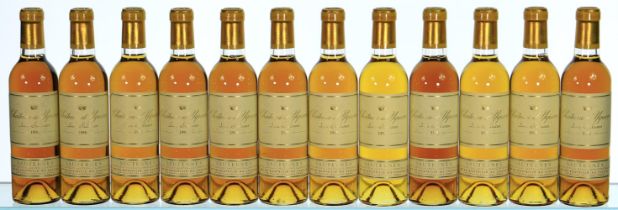 ß 1998 Chateau d'Yquem Premier Cru Superieur, Sauternes (Half Bottles) - In Bond