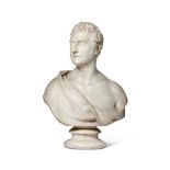 SIR FRANCIS CHANTREY (1781-1841) A CARVED MARBLE BUST OF LORD CASTLEREAGH