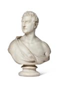 SIR FRANCIS CHANTREY (1781-1841) A CARVED MARBLE BUST OF LORD CASTLEREAGH
