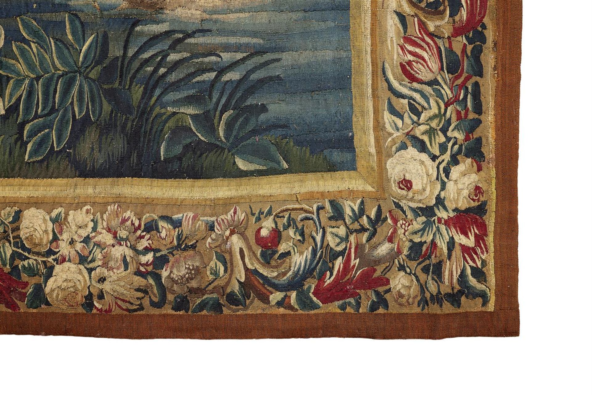 A FLEMISH MYTHOLOGICAL TAPESTRY OF DIANA THE HUNTRESS, LATE 17TH CENTURY/EARLY 18TH CENTURY - Image 3 of 3