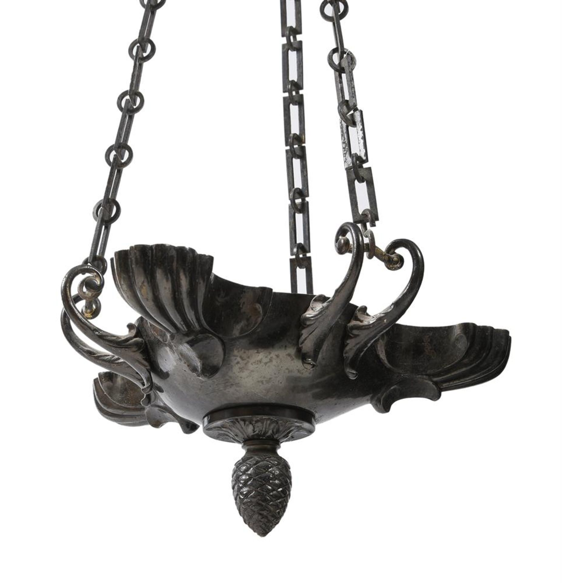 A PAIR OF WILLIAM IV COLZA HANGING LIGHTS, CIRCA 1830-1840 - Image 2 of 3