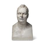 AFTER CHRISTOPHER PROSPERI, A PLASTER LIBRARY BUST OF AUGUSTUS FREDERICK, DUKE OF SUSSEX