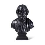 A BRONZED PLASTER BUST OF HOMER, 19TH/20TH CENTURY