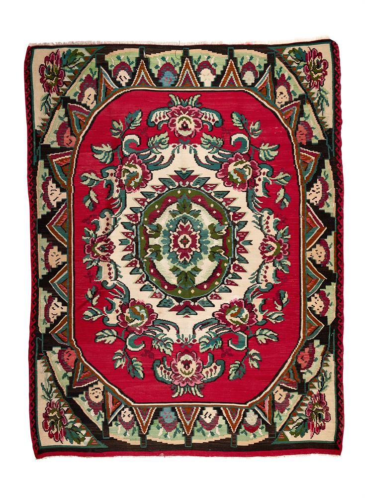 A BESSARABIAN KILIM 20TH CENTURY