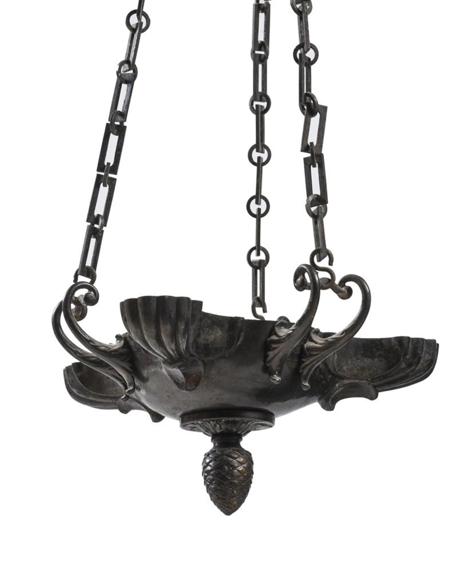 A PAIR OF WILLIAM IV COLZA HANGING LIGHTS, CIRCA 1830-1840 - Image 3 of 3