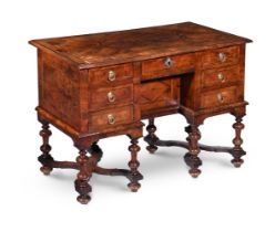 A WALNUT BUREAU A MAZARIN, EARLY 18TH CENTURY AND LATER