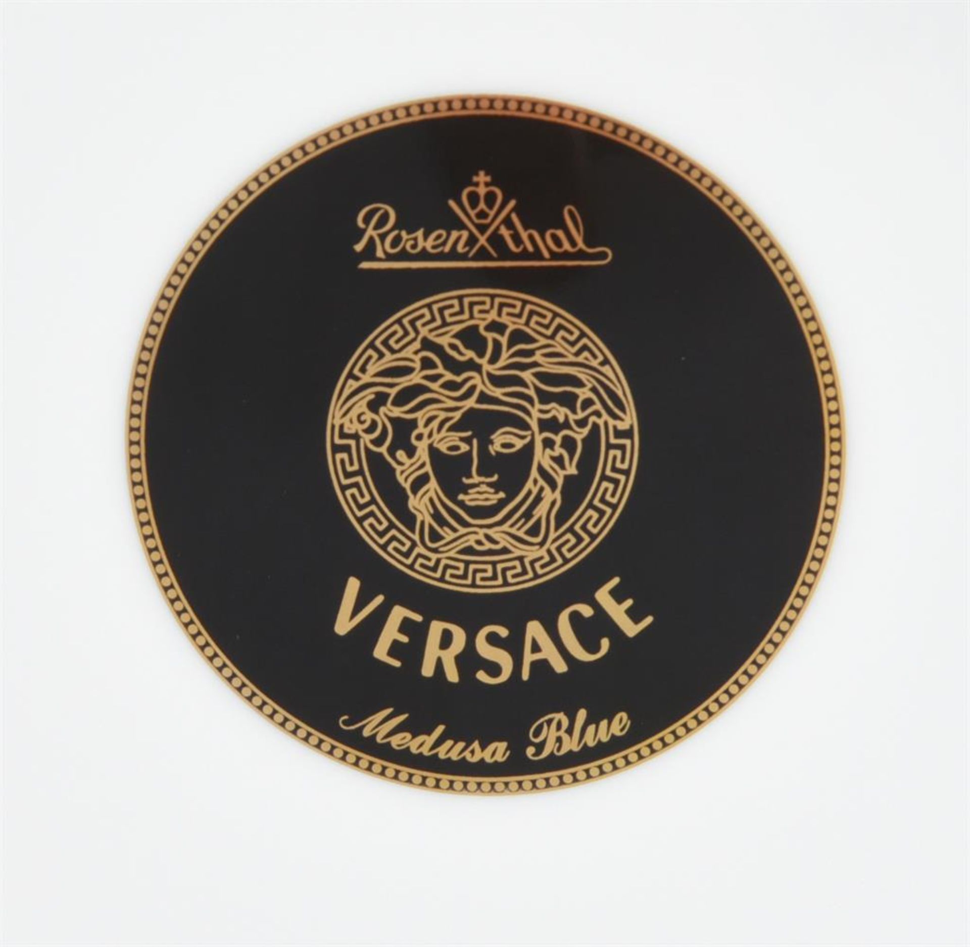 ROSENTHAL FOR VERSACE: A 'MEDUSA BLUE' CENDRIER, MODERN - Image 2 of 2