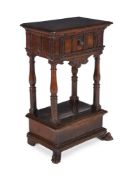 A SPANISH WALNUT SIDE TABLE, LATE 17TH CENTURY