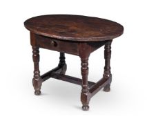 A FRENCH PROVINCIAL OAK SIDE TABLE, EARLY 18TH CENTURY