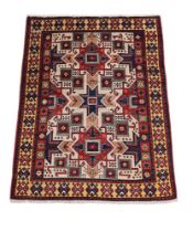 A STAR RUG IN KAZAK STYLE