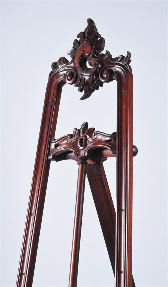 A HARDWOOD EASEL IN ROCOCO TASTE - Image 2 of 2