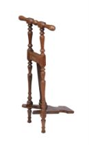 A VICTORIAN PEAL & CO. OAK BOOT JACK