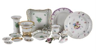 A SELECTION OF HEREND PORCELAIN